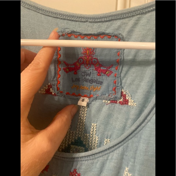 Johnny Was Tunic Top Aztec Southwestern Embroidered Boho Festival - Picture 5 of 9